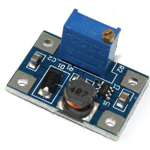 5pcs DC-DC SX1308 Step-UP Adjustable Power Supply Module Step Up Boost Voltage Regulators 2-24V to 2-28V 2A DC DC SX1308 Step UP