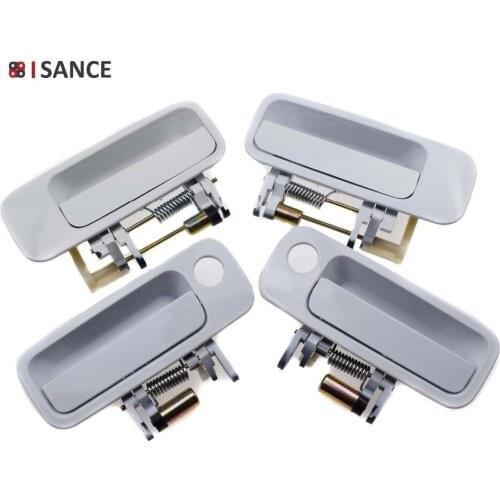 ISANCE Outside Door Handle Rear Front Left Right 4pcs For Toyota Camry 1997 1998 1999 2000 2001 69210AA010 69220AA010
