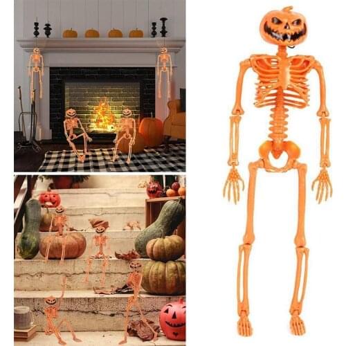 Childrens Halloween Skeleton Skeleton Simulation Human Body Plastic Skeleton Childrens Bedroom Decoration Decorative Toys