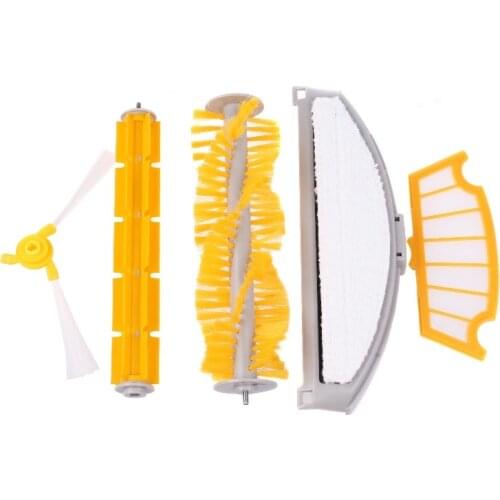For A320/A325/A335/A336/A337/A338) Vacuum Cleaner Accessories, Main Brush,Rubber Brush,Side Brush,HEPA Filter,Mop,Mop pad