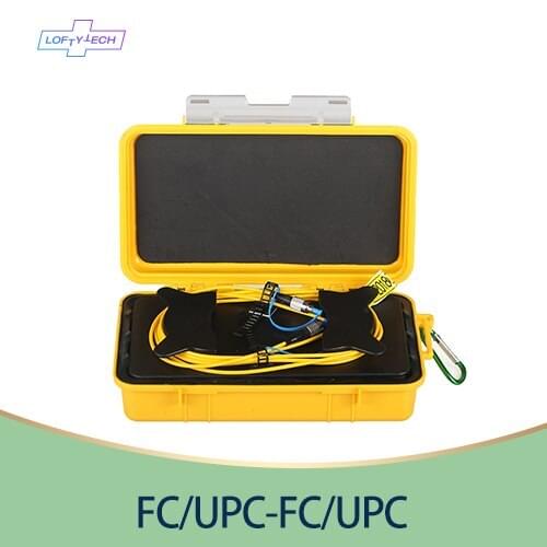 FC/UPC-FC/UPC OTDR Zone Eliminator,Fiber Rings ,Fiber Optic OTDR Launch Cable Box 500M 1Km 2Km Single Mode 1310/1550nm