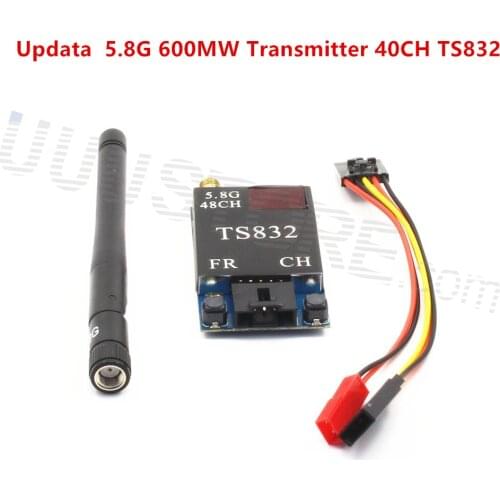 FPV RC 5.8G 5.8GHZ 600mW Update 48CH Wireless Video Transmitter (TX) Module TS832 RP-SMA Airplane ZMR250 QAV280 QAV250 Drone