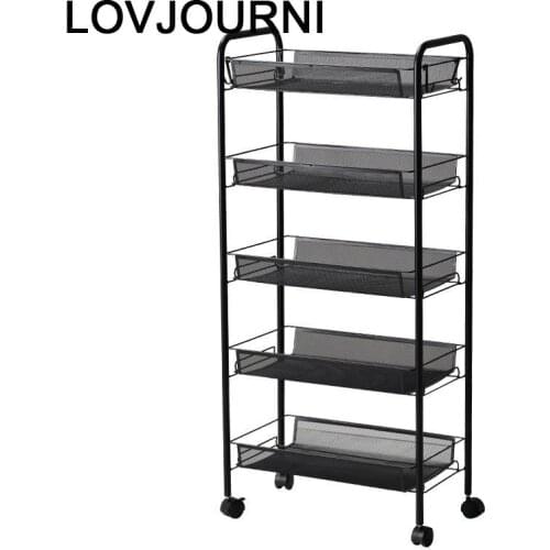 Mensola De Rangement Rack Y Estantes Sponge Holder Etagere Repisas with Wheels Trolleys Kitchen Storage Prateleira Shelves