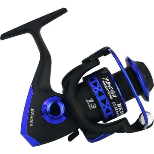 Metal Fishing Spin Reel Large Capacity Line Cup Foldable Interchangeable Rocker Arm for Saltwater and Freshwater Fishing &T8