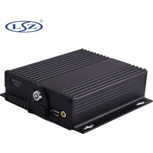 AHD 720P GPS 3G Dual SD Card 4ch Mobile DVR for School Bus Taxi Trailer Truck Car