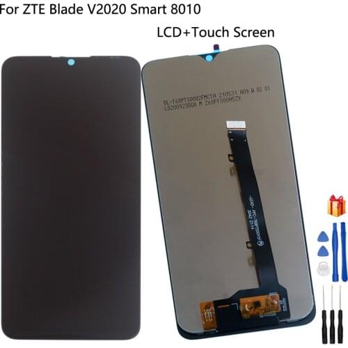 Original For ZTE Blade V2020 Smart 8010 LCD Display Touch Screen Panel Digitizer Sensor Assembly V2020 Smart 8010 Display