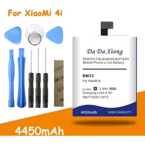 Full Protection And Safety 4450mAh BM33 Battery for Xiaomi 4i Mi4i M4i phone battery