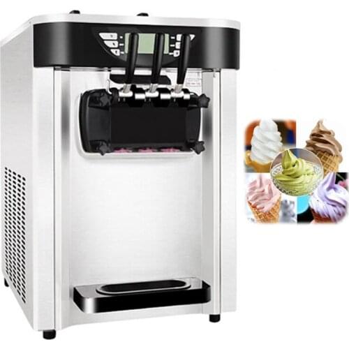 Commercial With English Operating System Ice Cream Maker For Milk Tea Shop Ice Cream Machine
