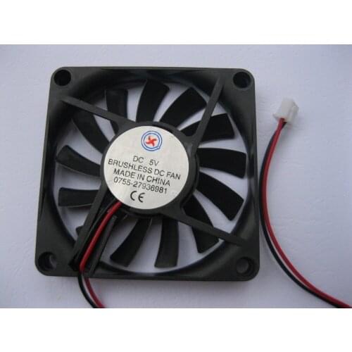 24 Pcs Brushless DC Cooling Fan 13 Blade 7010S 5V 70x70x10mm 2 wire