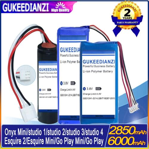 2850/6000mAh battery for Harman Kardon Onyx studio1/2/3/4/Esquire 2/Go Play Mini Loudspeaker/Onyx Mini PR-633496 P954374 CP-HK07