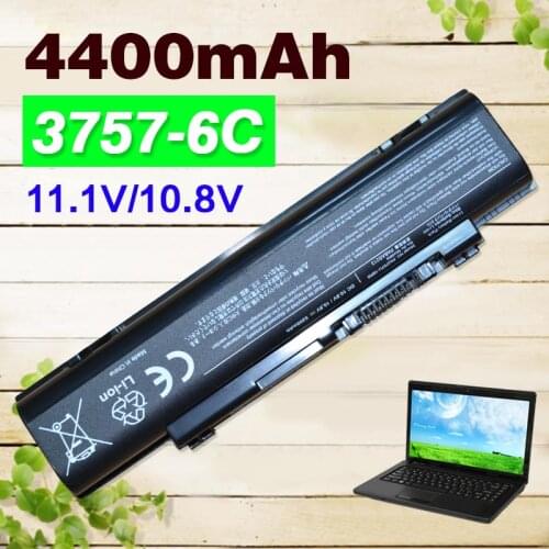4400mah 11.1v Laptop Battery for Toshiba PA3757U-1BRS PABAS213 Dynabook Qosmio T750 T851 V65 V65/86L Qosmio F60 F750 F755