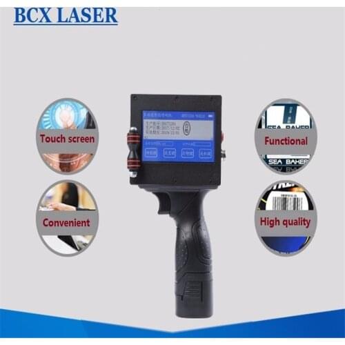 Factory price easy portable handled mini inkjet printer for boards/carton/stone