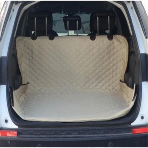 Pet Car Seat Cover Waterproof Trunk Mat Travel Hammock Dog Seat Cover Cushion Car Pet Mat Foldable Pet Carriers Pet Dog Pad SUV