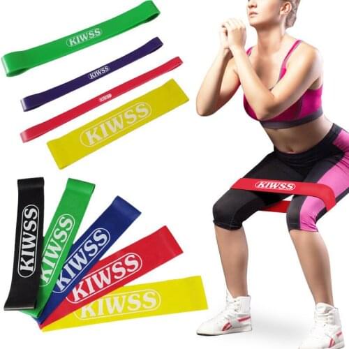 2019 Hot Gym Fitness Equipment Strength Training Latex Elastic Resistance Bands Workout Crossfit Yoga Rubber Loops Sport Pilates