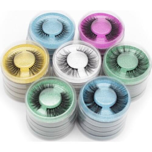 Faux Mink 3d 14-18mm Natural Wispy False Eyelashes Bulk 5/10/20/30/40/50/100 Pairs Wholesale Items Cosmetics Makeup Strip Lashes