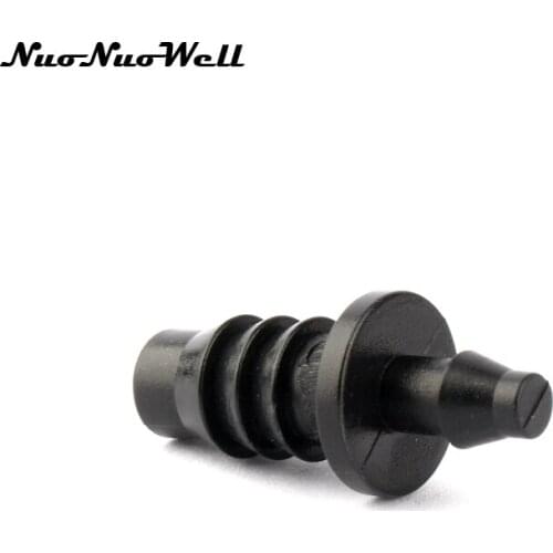 30pcs NuoNuoWell 8/11mm to 4/7 mm Hose Plug Water Pipe End Cap Micro Irrigation System Fittings Veg Plot Pipe End Connector
