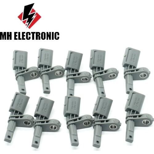 MH Electronic 10pcs/lot WHT 003 856A Front Right ABS Wheel Speed Sensor For V-W CADDY CC GOLF PASSAT TIGUAN A3 Q7 TT for PORSCHE