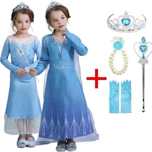 Fancy Dresses Cosplay Costumes Kids Dresses for Girls Children Cosplay Clothing Princess Party Dress for 4 5 6 7 8 9 10T Vestido
