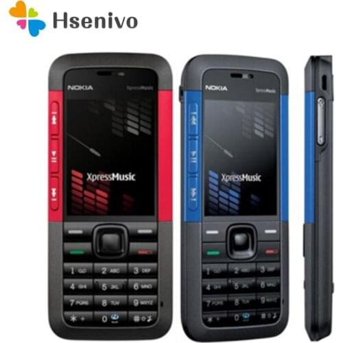 100% Original Nokia 5310 XpressMusic Mobile Phone Refurbished Unlocked Cellphones English Arabic Russian Keyboard free shipping