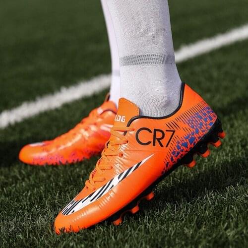 2021 Unisex New Arrive Top Quality Fg Soccer Shoes Comfortable Football Boots High Ankle Outdoor Sport Training Cleats