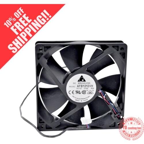 NEW DELTA AFB1212VH 12025 12V 0.60A 3lines cooling fan