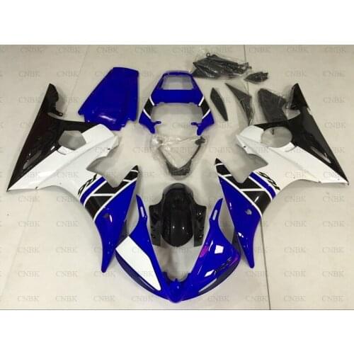 Fairing for YAMAHA YZFR6 04 05 YZF600 R6 Fairings 04 05 YZFR6 Fairing 2003 - 2005 Blue White