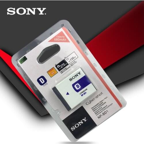 Sony Original NP-BD1 NP BD1 FD1 NP-FD1 Camera Battery DSC T300 TX1 T900 T700 T500 T200 T77 T90 T70 T2 G3 S930