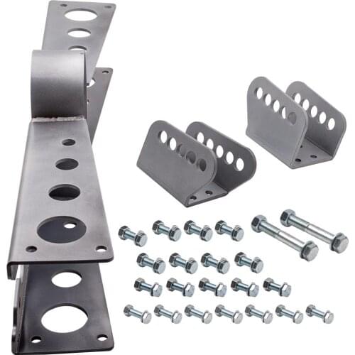 Trailing Arm Cross Member Anti Squat Bracket Coil Rear For Chevy C10 Panel 1963-1967