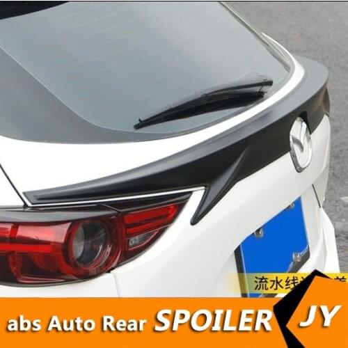 For MAZDA CX-5 Roof Spoiler 2018-2019 MAZDA CX-5 Roof spoiler High Quality ABS Material Car Rear Wing Primer Color Rear Spoiler