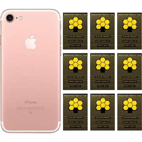 High Quality 2000-3000cc Anti-radiation Chip Against EMF/EMR Sticker 10pcs/lot