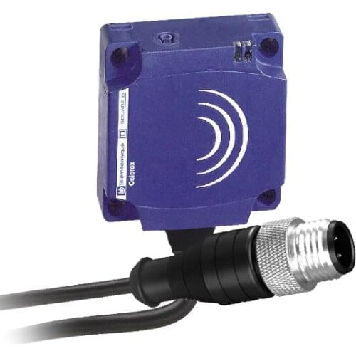 XS8C1A1MBL01U20 Inductive sensor XS8 40x40x15 - PBT - Sn25mm - 24..240VAC/DC - 1/2" 0.15m