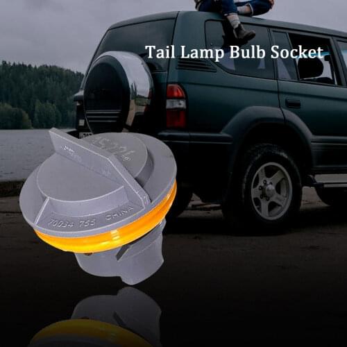 1Pc Tail Lamp Light Bulb Plastic Socket Holder Fits Rear Left/Right Turn Signal Brake/Reverse Light for Chrysler Plymouth Dodge