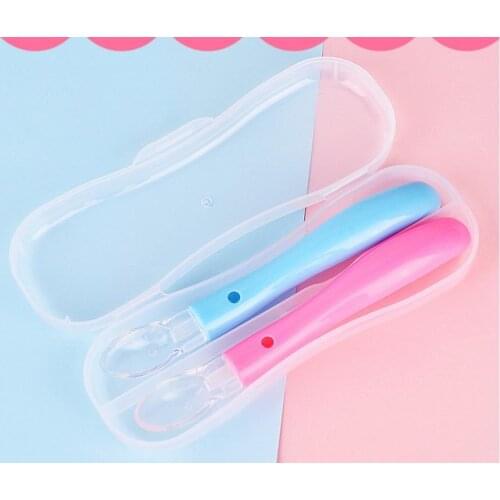 500pcs Portable Tableware Box Storage Organizer Case Plastic Spoon Fork Travel Transparent Utensils