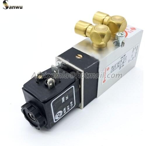 98.184.1051 solenoid valve SM74 pneumatic 4/2 way valve - 6mm push fits offset printing machine parts
