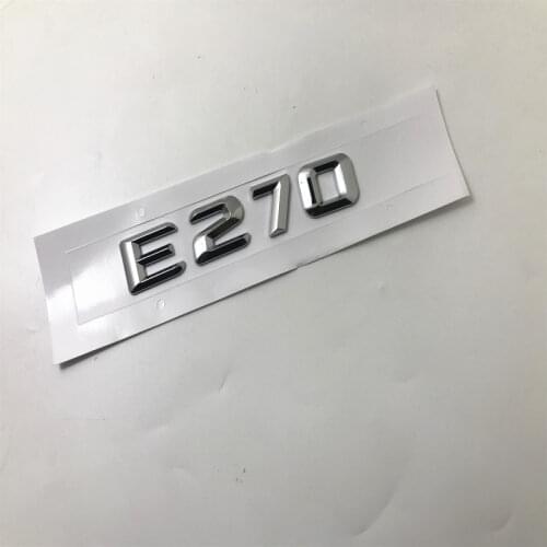 For Mercedes Benz W124 W211 W212 W213 E Class E270 E280 CDI Emblem Rear Trunk Logo