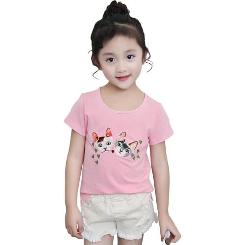 Футболки с коротким рукавом для девочек Hibisyn China At AliExpress