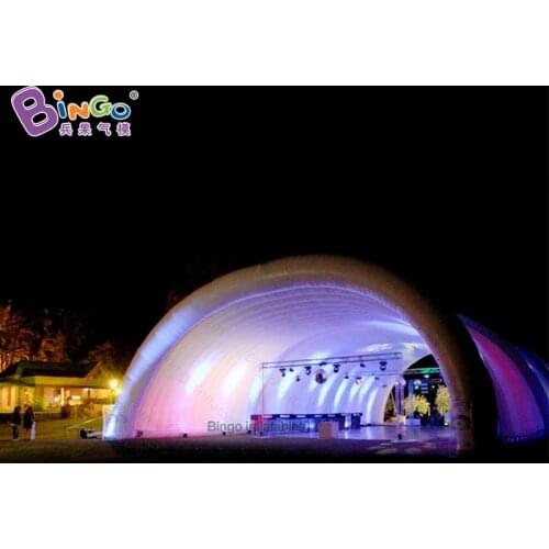 Customized 10x8x6 Meters Outdoor Inflated White Canopy / Inflatable Stage Tent - BG-T0026-2