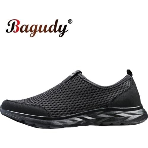 Summer Breathable Mesh Men Shoes Lightweight Comfortable Men Sneakers Fashions Casual MenS Shoes Flat Shoes Zapatillas Hombre