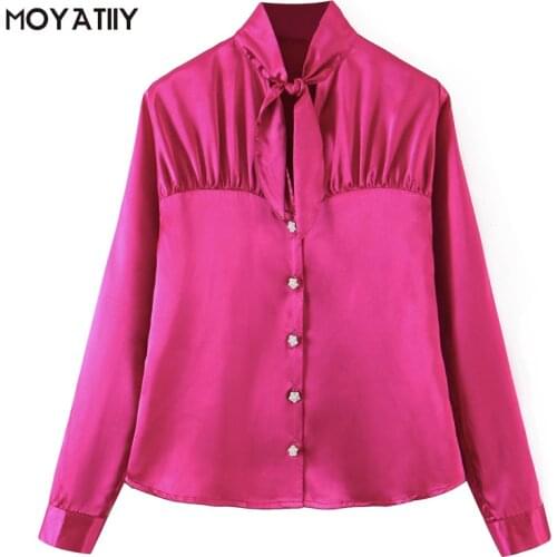 Женские классические рубашки MOYATIIY China At AliExpress