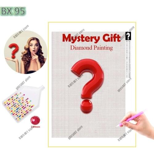 Sent At Random 1pcs Diamond Painting 1Pack Mystery Gift Pack Surprise Box 10000+ Different Diamond Mosaic Cross Stitch Kits