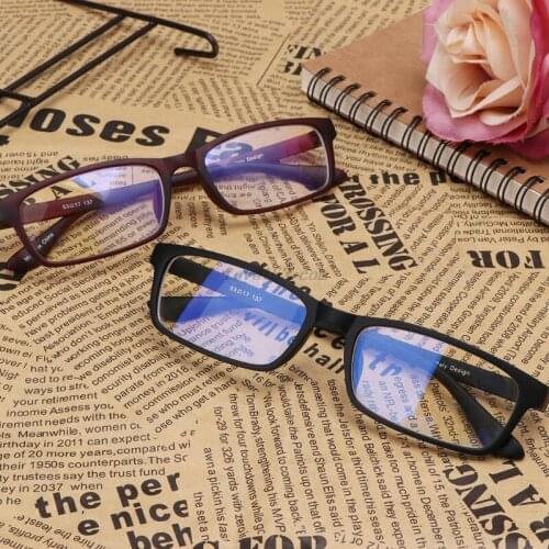 Classic Full Frame TR90 Student Myopia Glasses Fashion Eyewear Eyeglasses -1.0-1.25-1.5-1.75-2.0-2.25-2.5-2.75-3.0-3.25-3.5-4.0