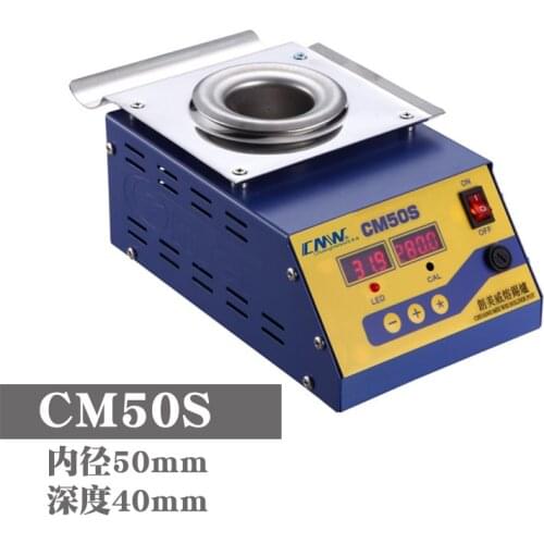 Tin melting furnace digital display type melting furnace stainless steel tin pot 80s wax melting tin 50s sol furnace