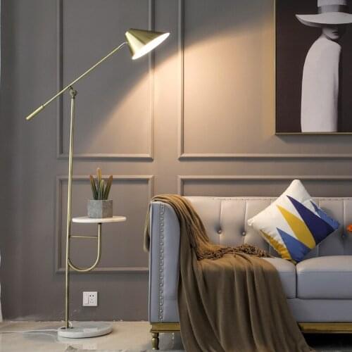 Modern led glass floor lamp light ceiling lampara de pie kitchen bedroom