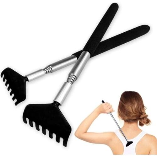 Back Scratcher Telescopic Scratching Backscratcher Massager Kit Back Scraper Extendable Telescoping Itch Health Hackle Supplies