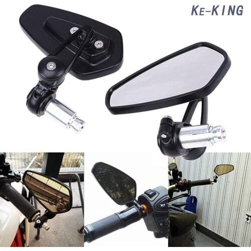 Motorcycle CNC Alloy Rear View Handle Bar End Side Rearview Mirrors FOR Yamaha xt 600 ybr 125 nmax mt 125 r1 r3 r6 fz6n xvs 650