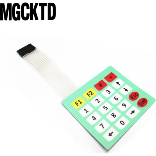 !!!10PCS/LOT 4x5 Matrix Array 20 Key Membrane Switch Keypad Keyboard 4*5 Keys NEW
