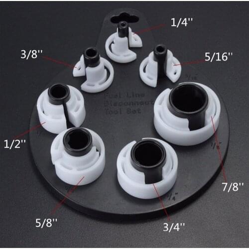 2Pcs/lot Multiple Sizes High Toughness Resin Car Repairing Air Conditioning Fuel Lines Quick Disconnect Tool Set
