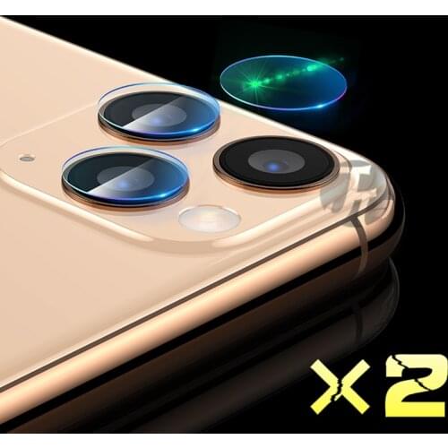 2 Pcs Camera Protective Lens Film For iphone 7 Plus 11 pro max x s 8 12 p Screen Protector Lens Tempered Glass For iphone Film