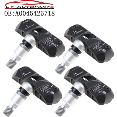 4PCS New Tire Pressure Sensor TPMS Sensor For Mercedes Benz A0045425718 0045425718