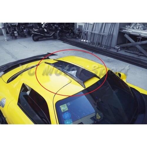 Car Accessories Carbon Fiber Roof Vents Fit For 2009-2015 MB SLS AMG C197 Coupe Roof Vents Duct Scoop